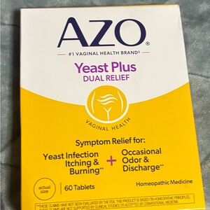 Ask Yeast Plus Dual Relief  60 Tablets